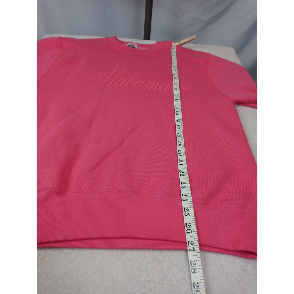 Vintage Munsingwear Alabama Sweatshirt Size S Pink Embroidered 90s Gameday Y2K - Picture 8 of 10